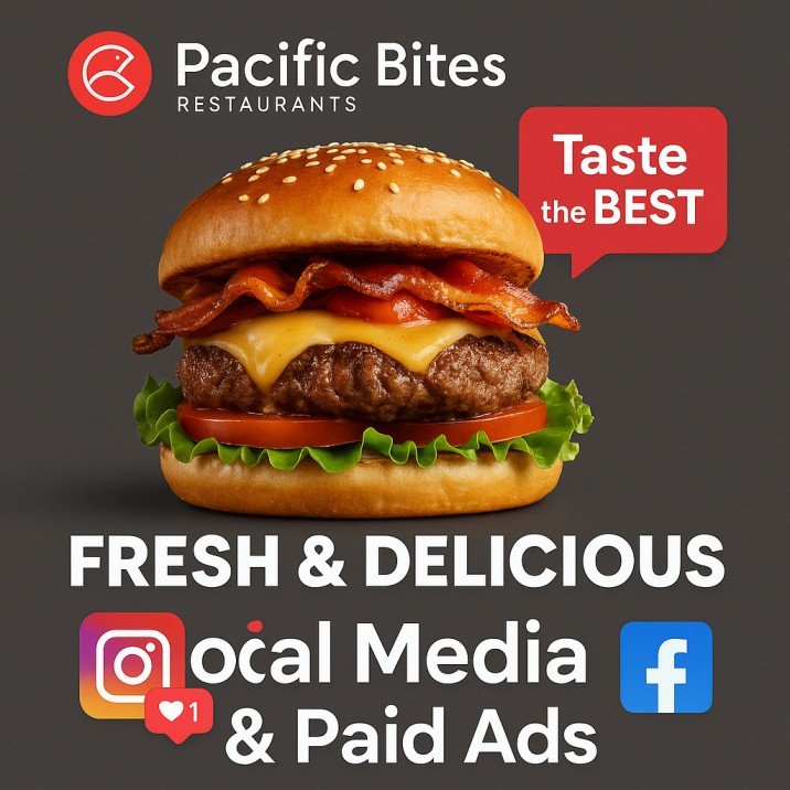 GD Coders portfolio of a Canadian Restaurant for Social Media & Paid Ads